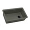 Ruvati 32 x 19 inch epiGranite Undermount Granite Composite Single Bowl Kitchen Sink Juniper Green RVG2033RN - alternate 1